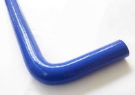 Il panno ad alta temperatura del tubo del radiatore del silicone di rinforzo avvolgendo brillante blu liscia la superficie