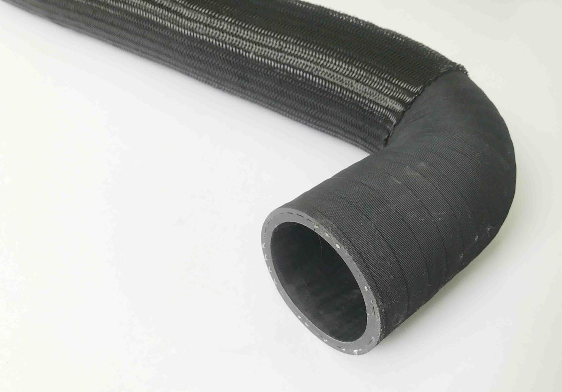 Dimensione a forma di su ordinazione di gomma curva di resistenza della pressione negativa dell'inserzione della primavera del tubo flessibile dell'acqua di EPDM